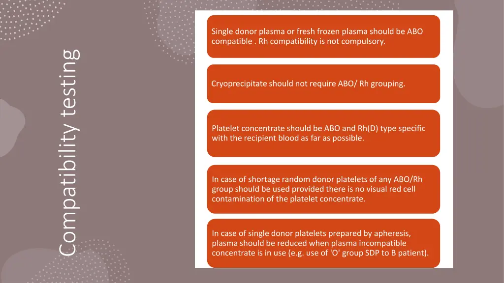 single donor plasma or fresh frozen plasma should