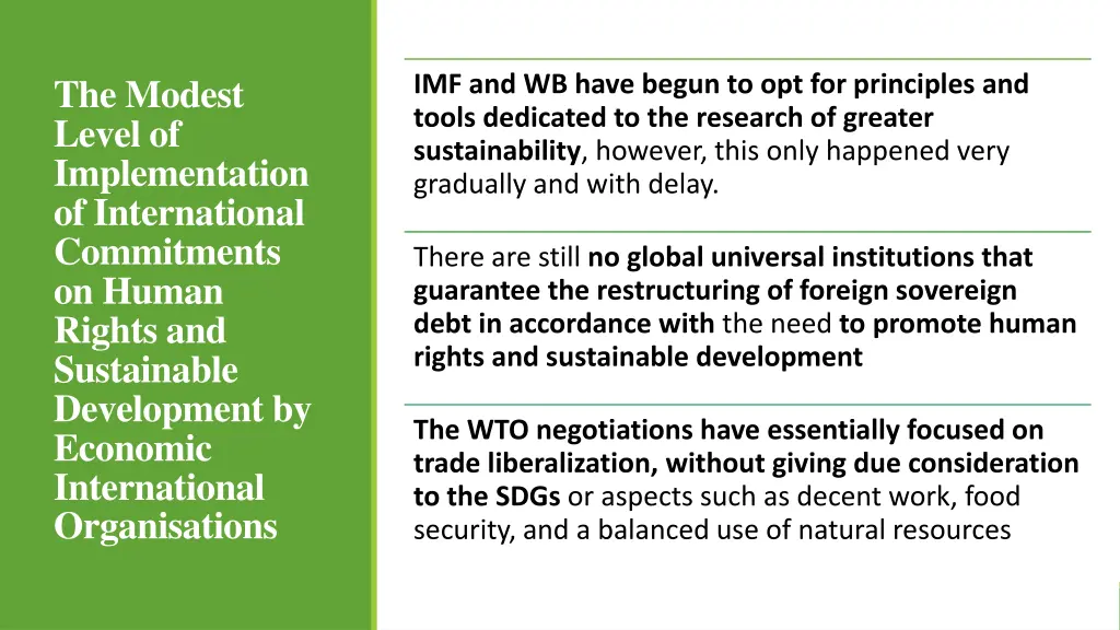 imf and wb have begun to opt for principles