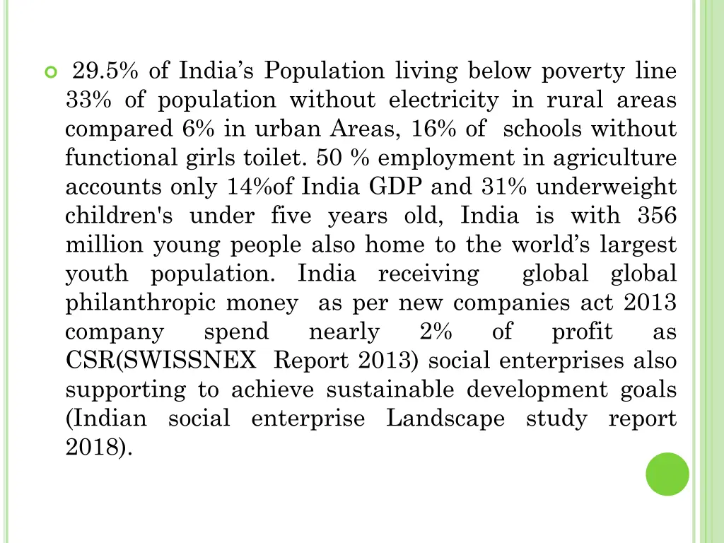 29 5 of india s population living below poverty