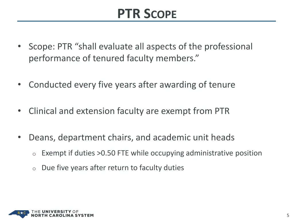 ptr s cope