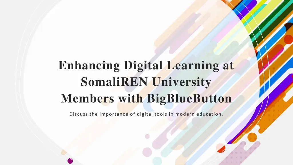 enhancing digital learning at somaliren