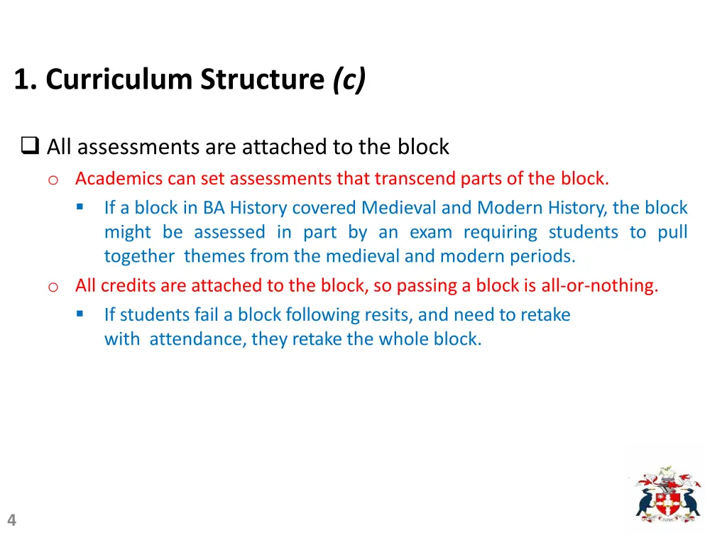 1 curriculum structure c