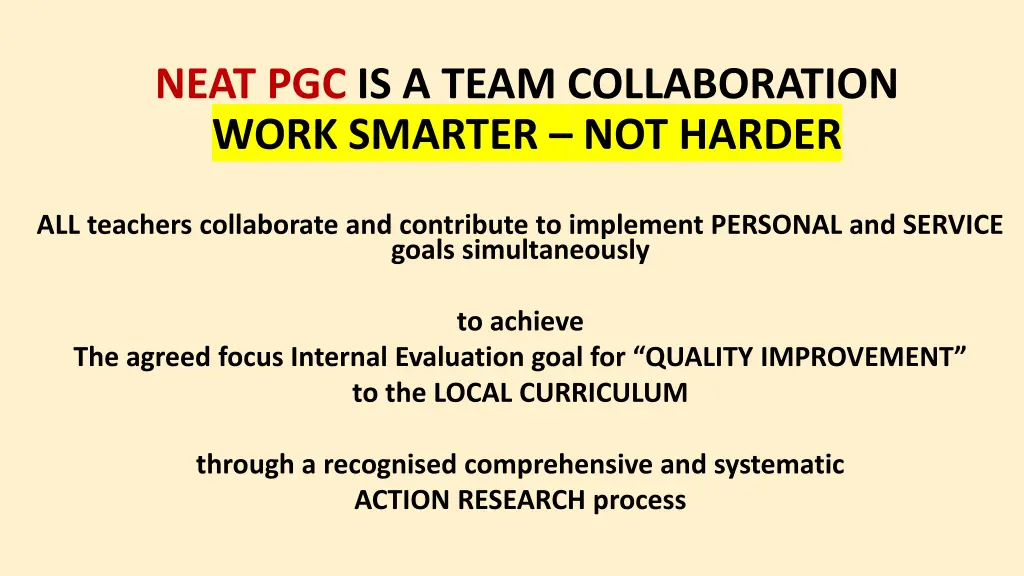 neat pgc is a team collaboration work smarter