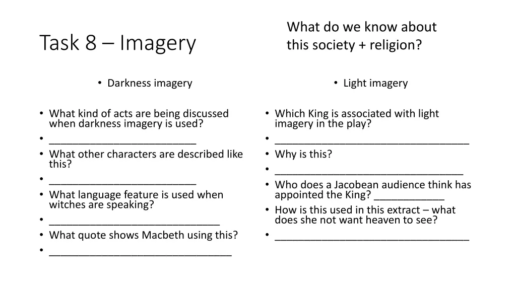 what do we know about this society religion