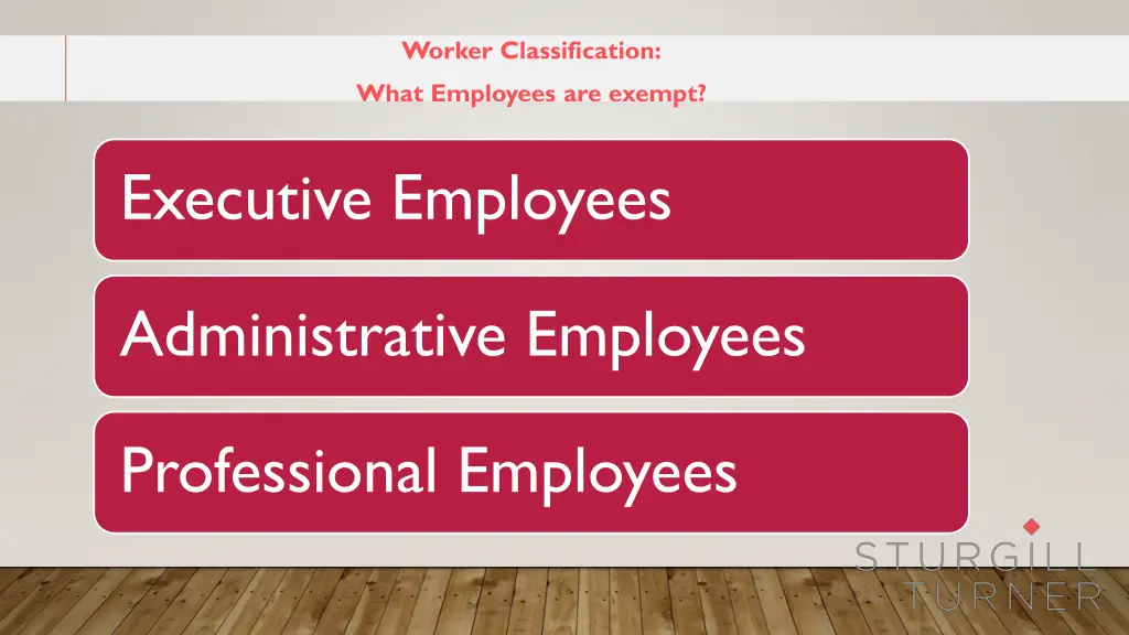 worker classification 11