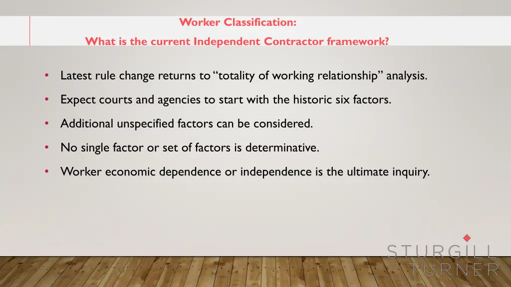 worker classification 4