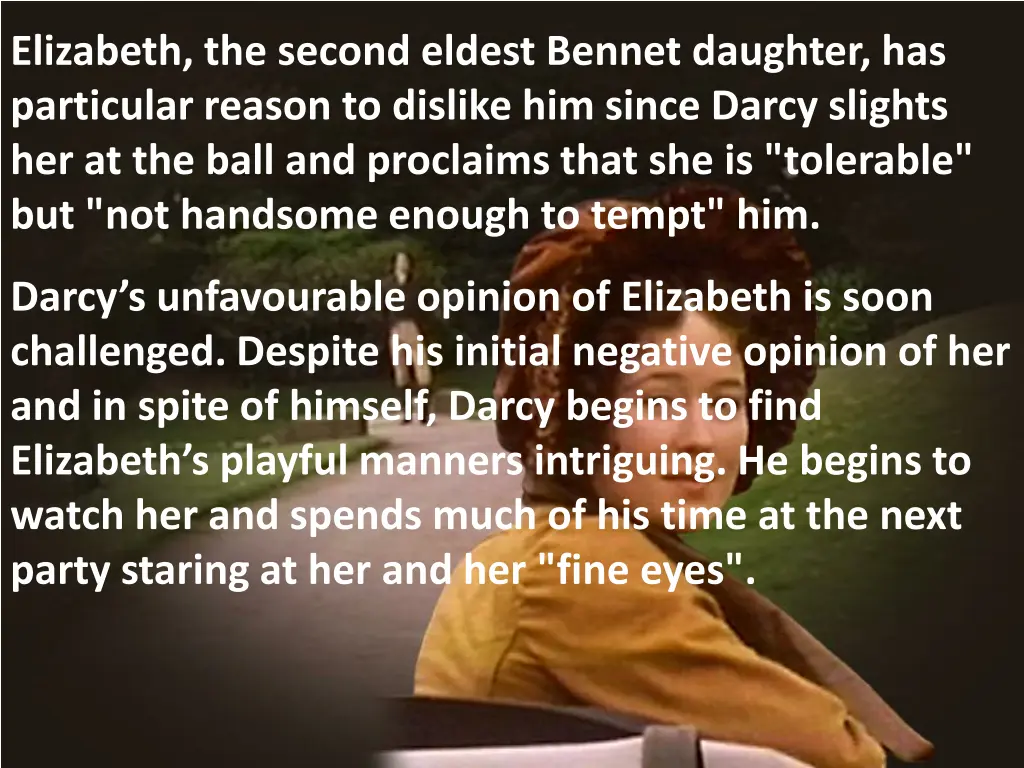 elizabeth the second eldest bennet daughter