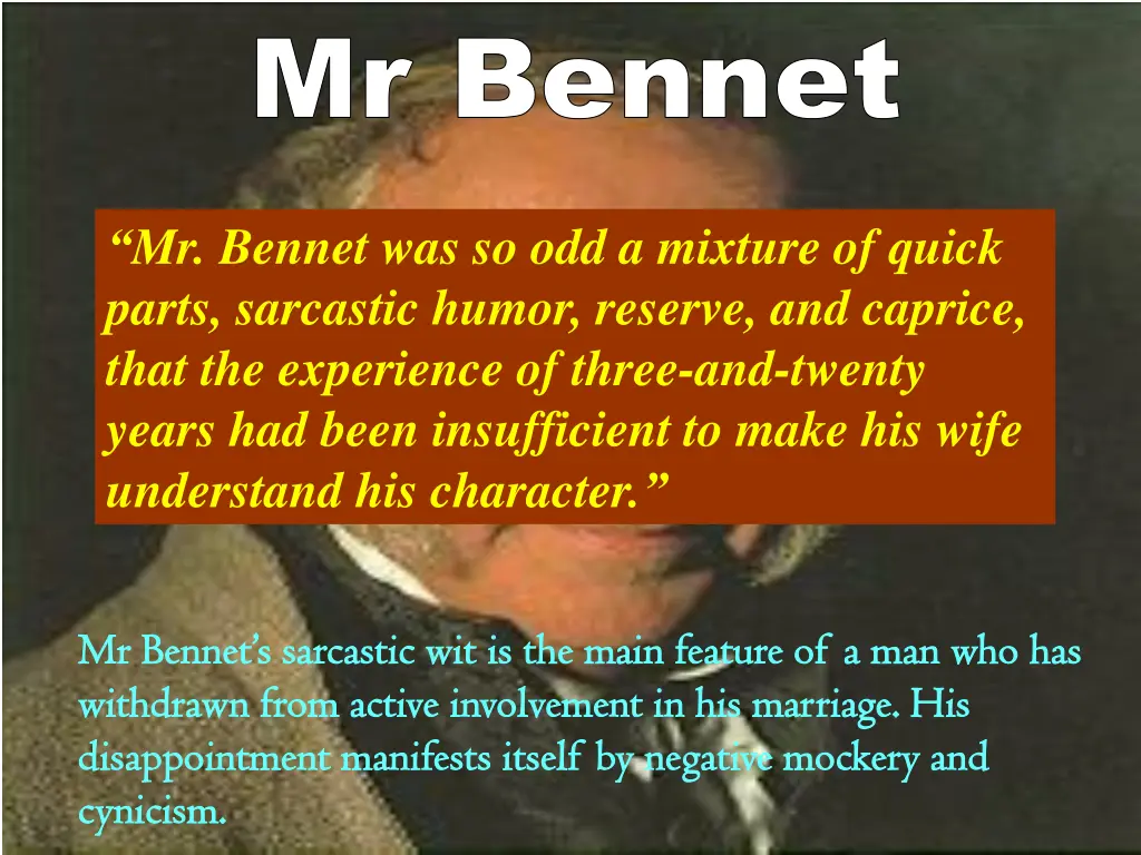 mr bennet