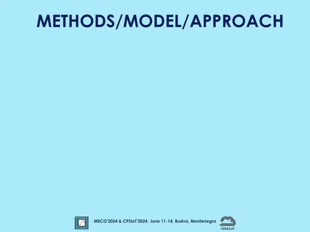 methods model approach