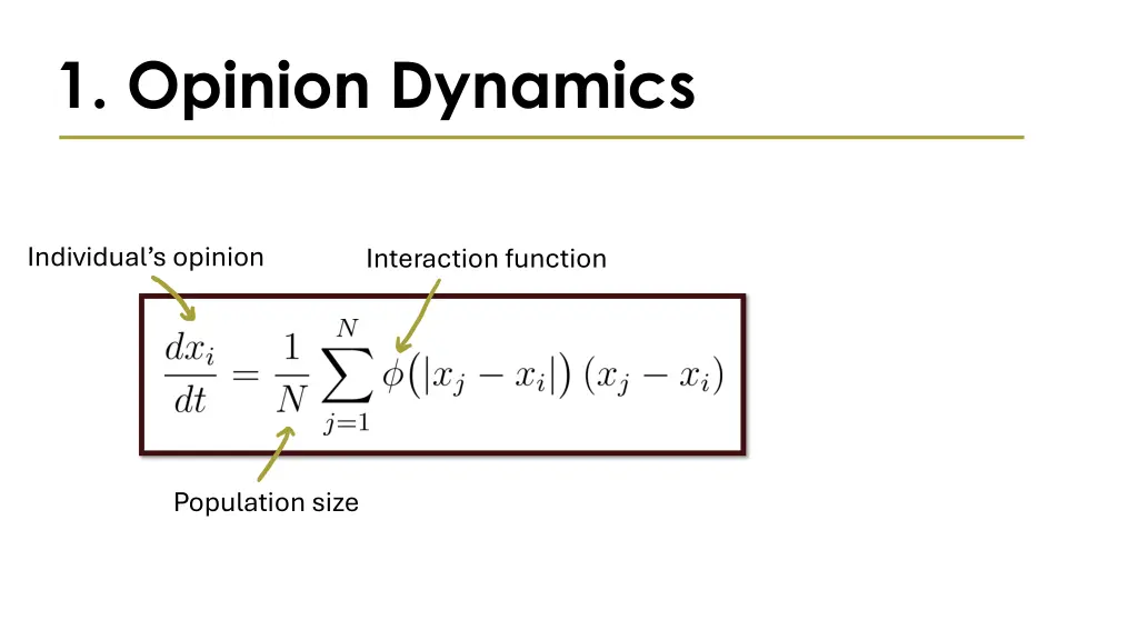 1 opinion dynamics 2