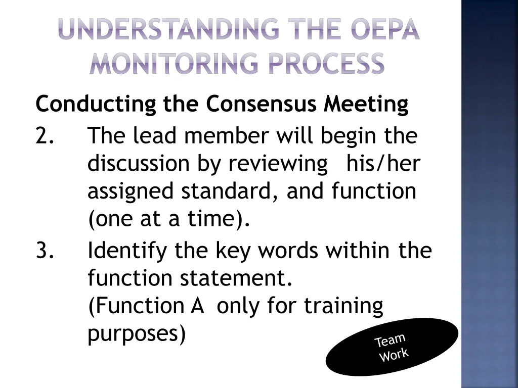 understanding the oepa monitoring process 6