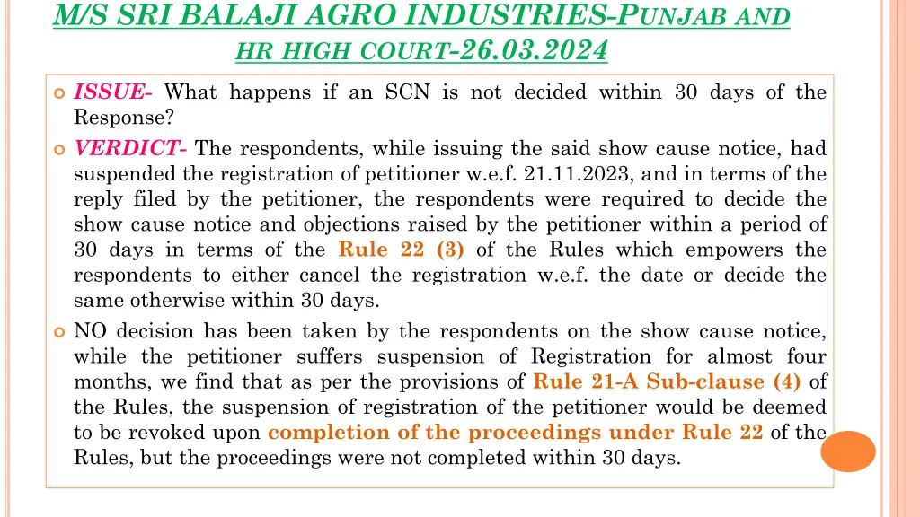 m s sri balaji agro industries p unjab