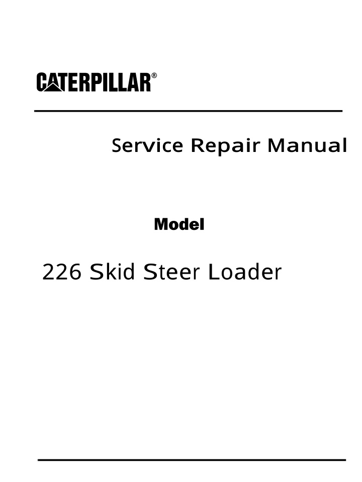 service repair manual