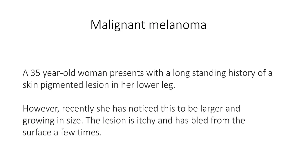 malignant melanoma 1