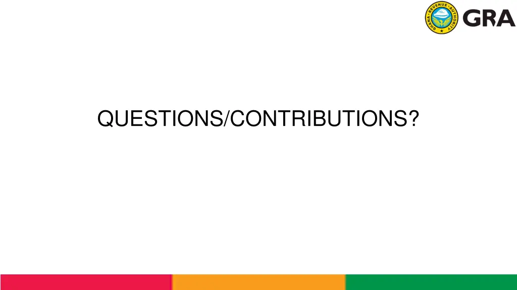 questions contributions