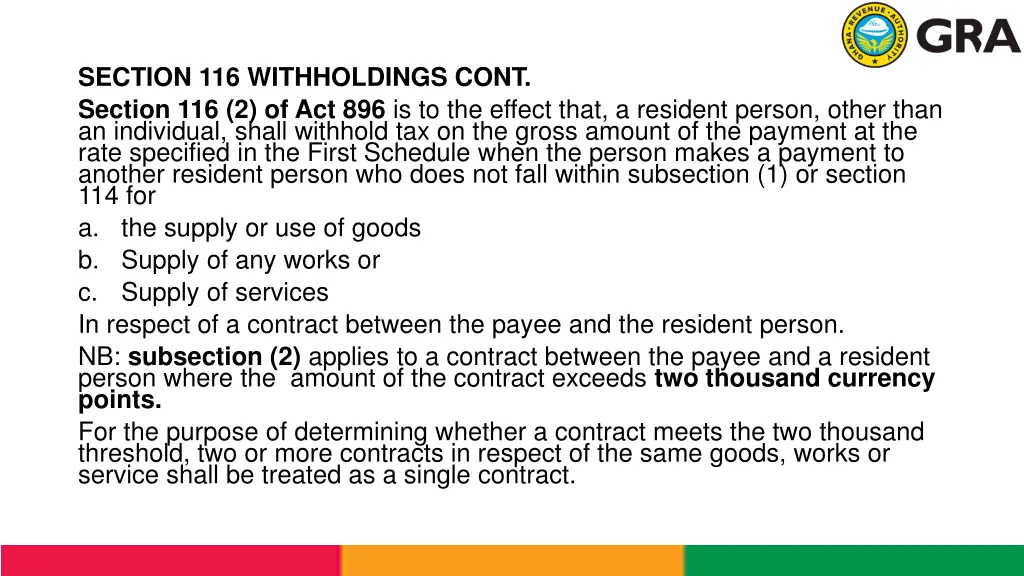 section 116 withholdings cont section