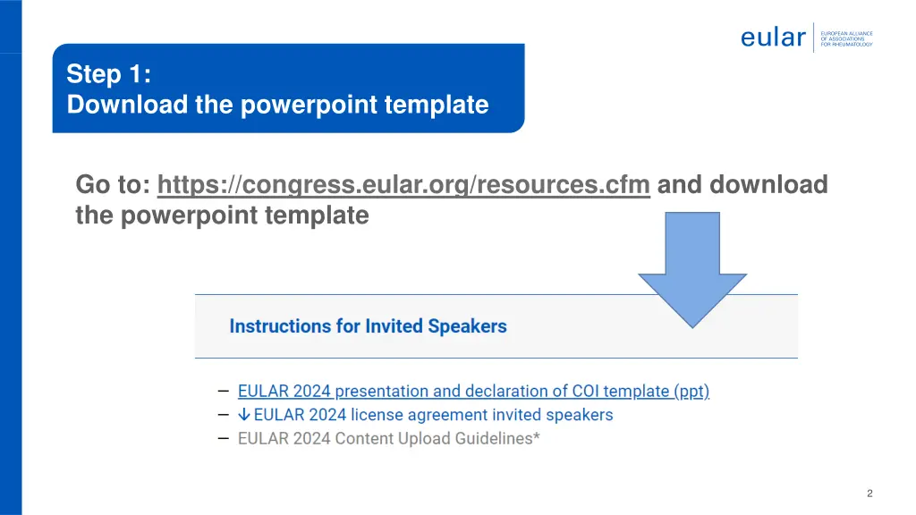 step 1 download the powerpoint template
