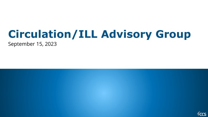 circulation ill advisory group september 15 2023