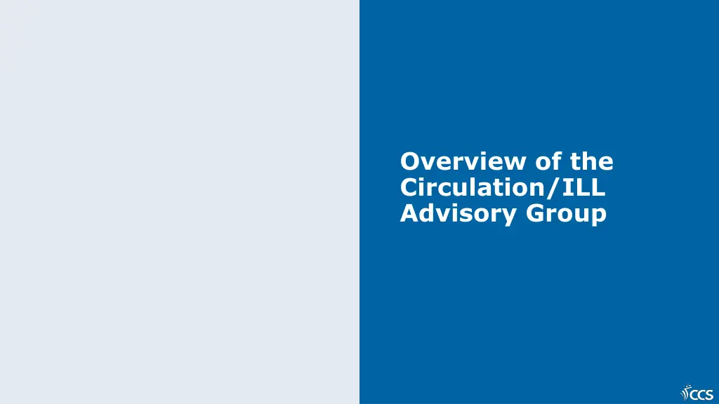 overview of the circulation ill advisory group