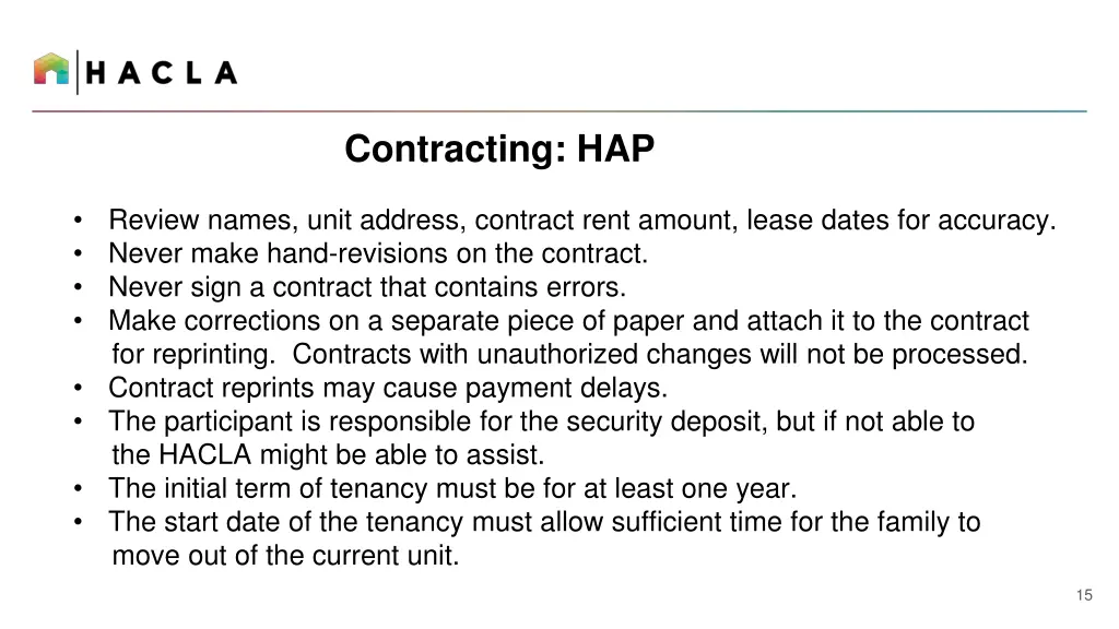 contracting hap 2