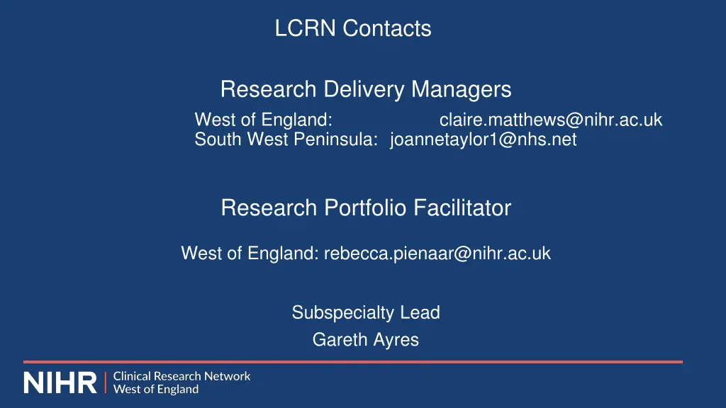 lcrn contacts