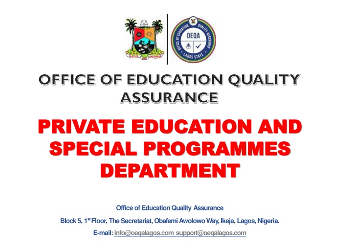 office of education quality assurance private