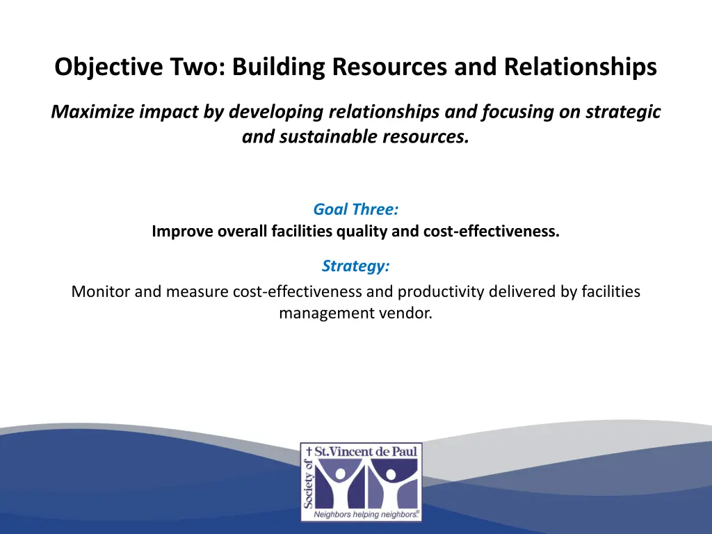 objective two building resources and relationships 2