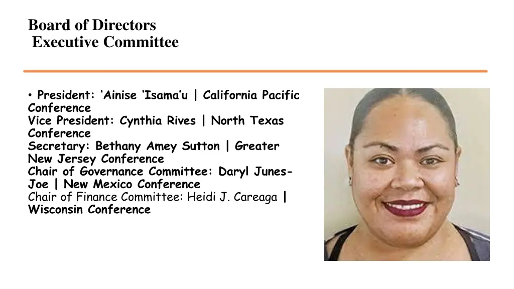 board of directors executive committee