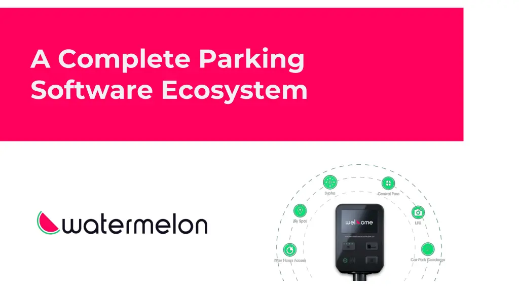 a complete parking software ecosystem