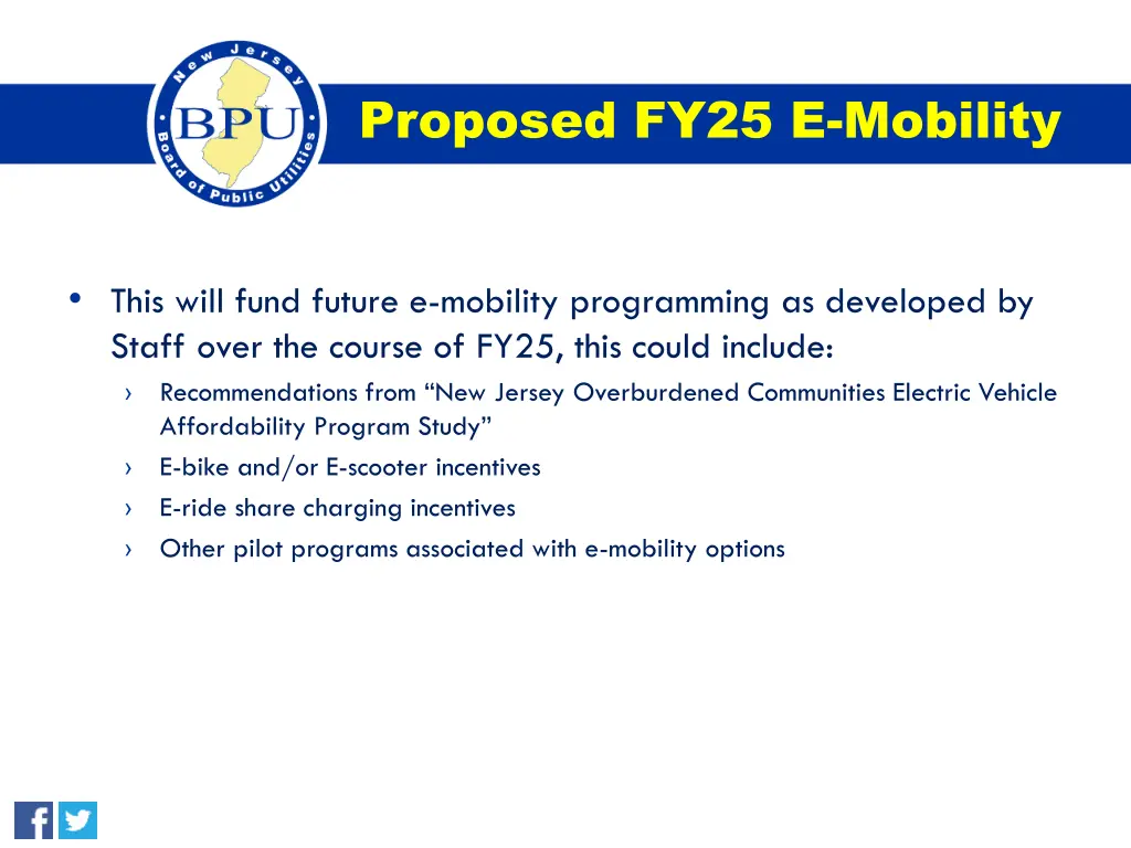 proposed fy25 e mobility