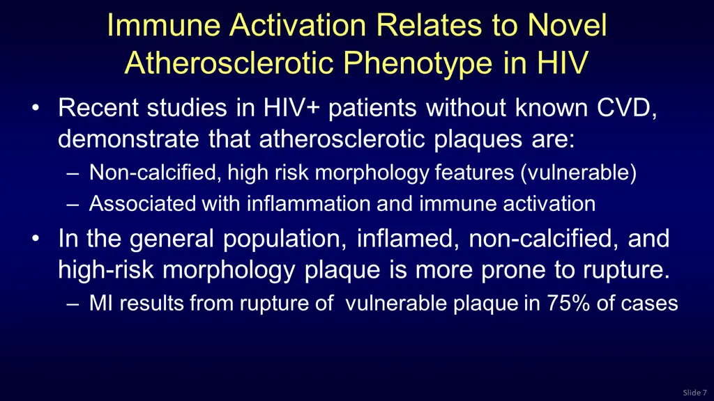 immune activation relates to novel