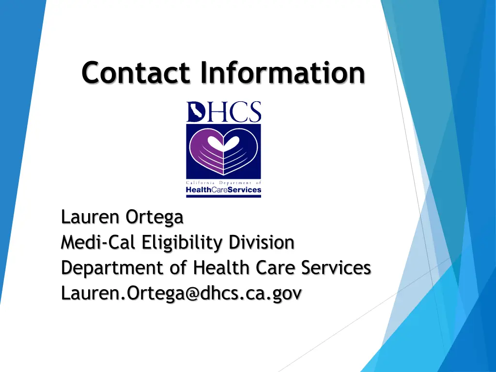 contact information