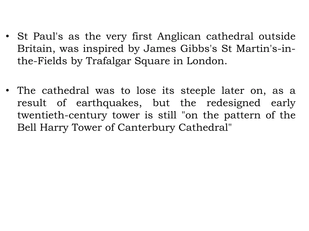 st paul s as the very first anglican cathedral