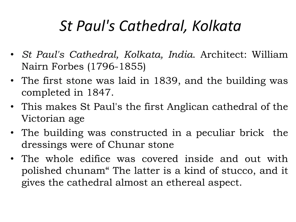 st paul s cathedral kolkata