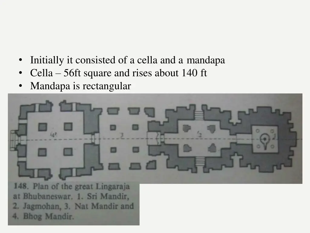 initially it consisted of a cella and a mandapa