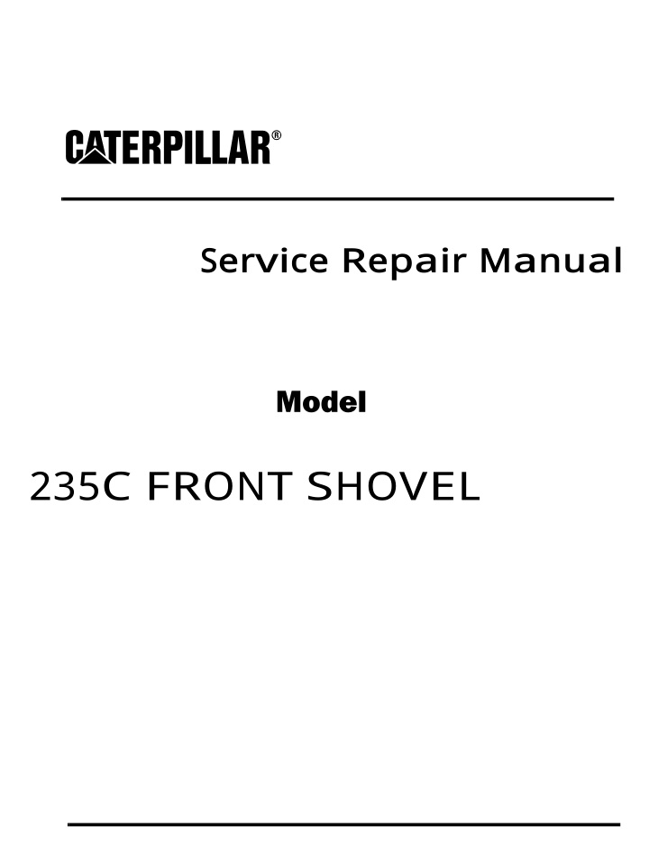 service repair manual