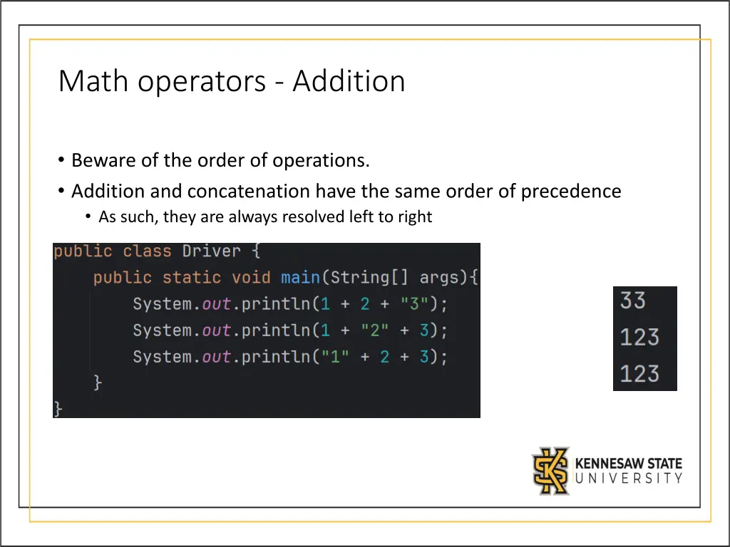 math operators addition 2