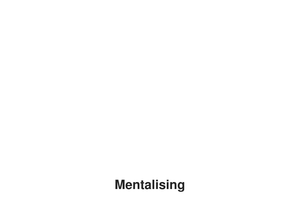 mentalising