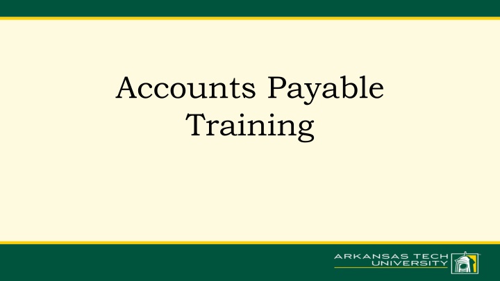 accounts payable training