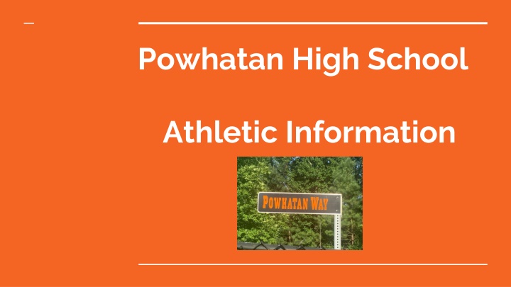 powhatan high school