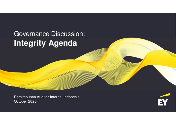 governance discussion integrity agenda