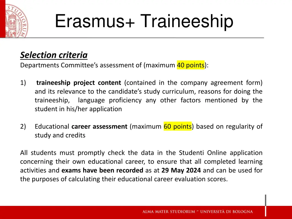 erasmus traineeship 11