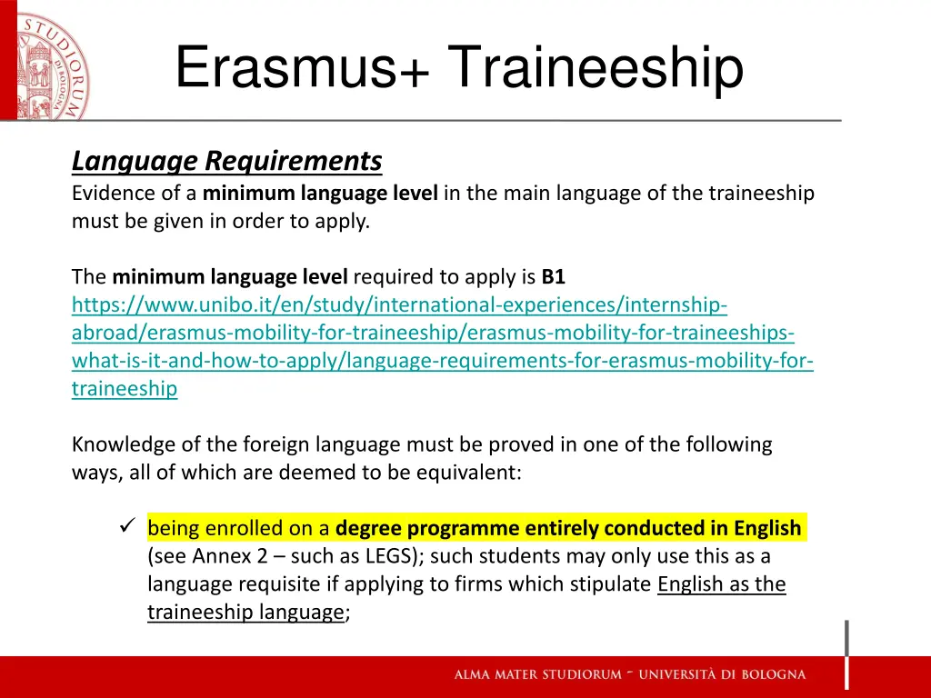 erasmus traineeship 7