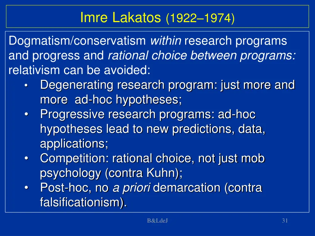 imre lakatos 1922 1974 1