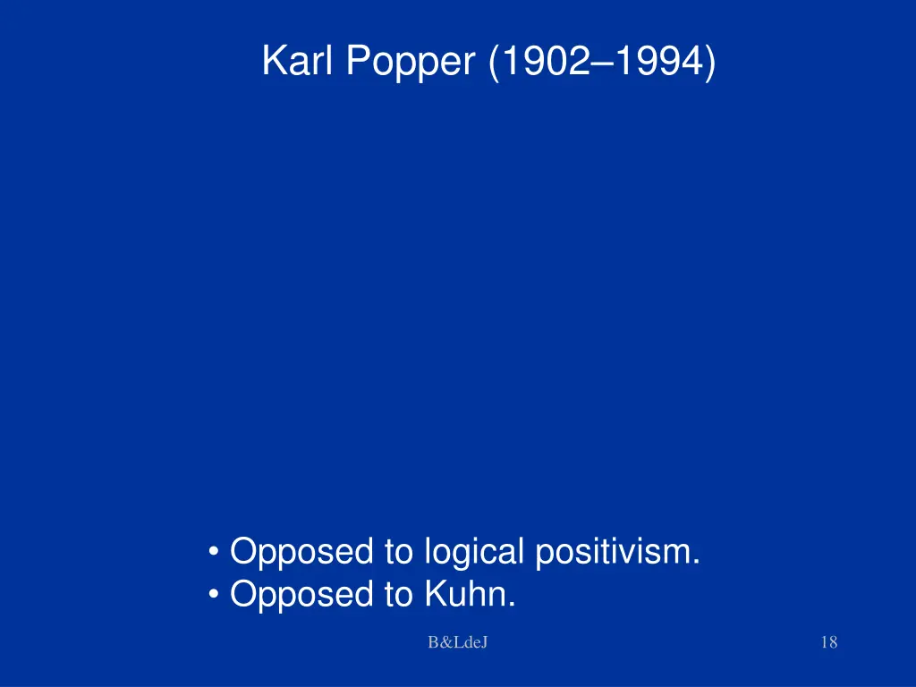 karl popper 1902 1994