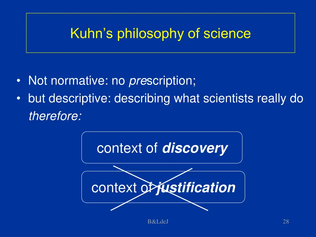 kuhn s philosophy of science