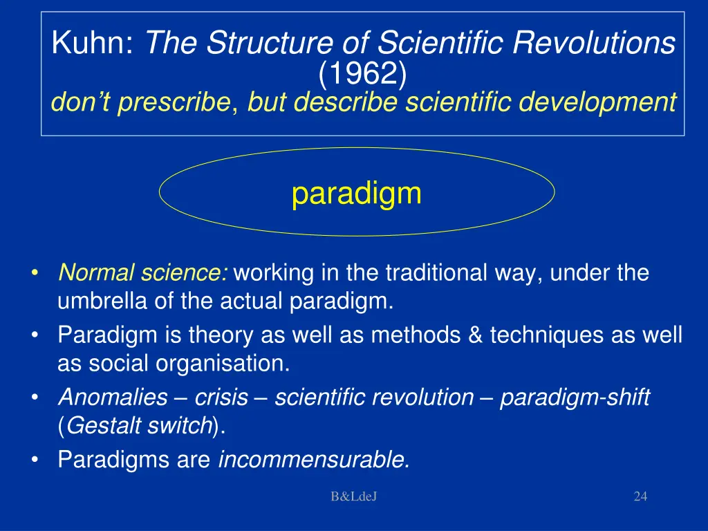 kuhn the structure of scientific revolutions 1962