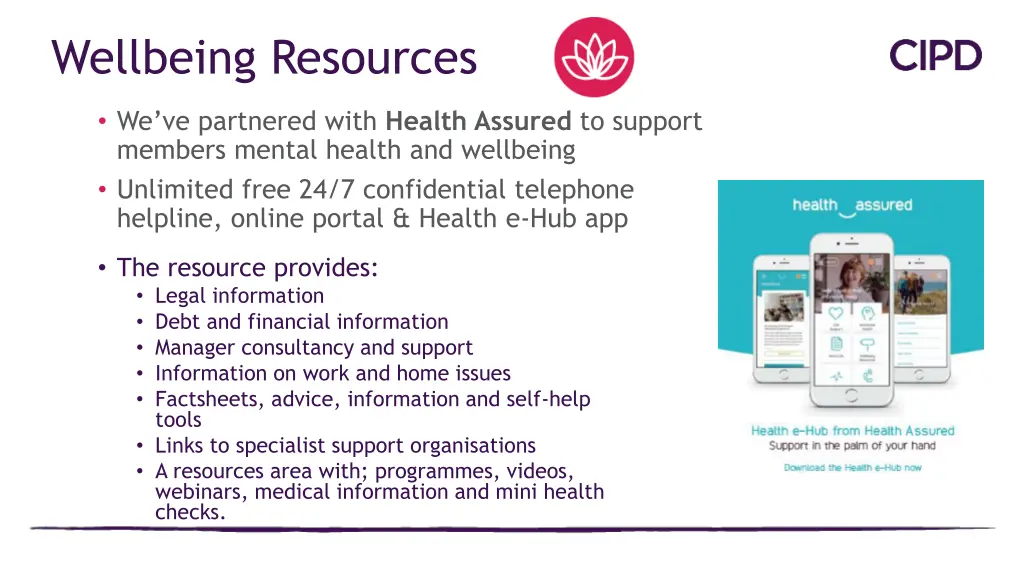 wellbeing resources