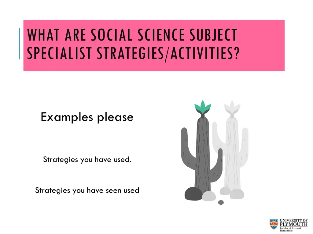 what are social science subject specialist