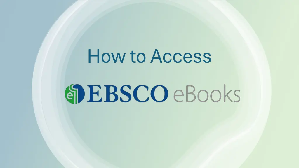 how to access